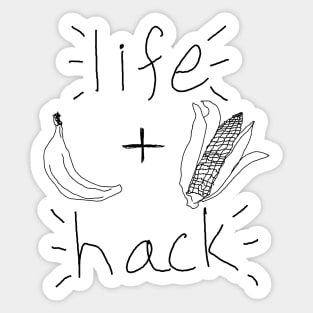 Life Hack Sticker